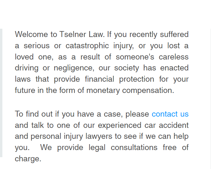Law Offices Of Arkady A. Tselner