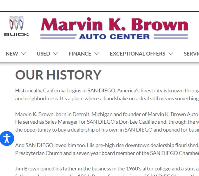 Cadillac Buick and GMC Parts Department - Marvin K. Brown Auto Center