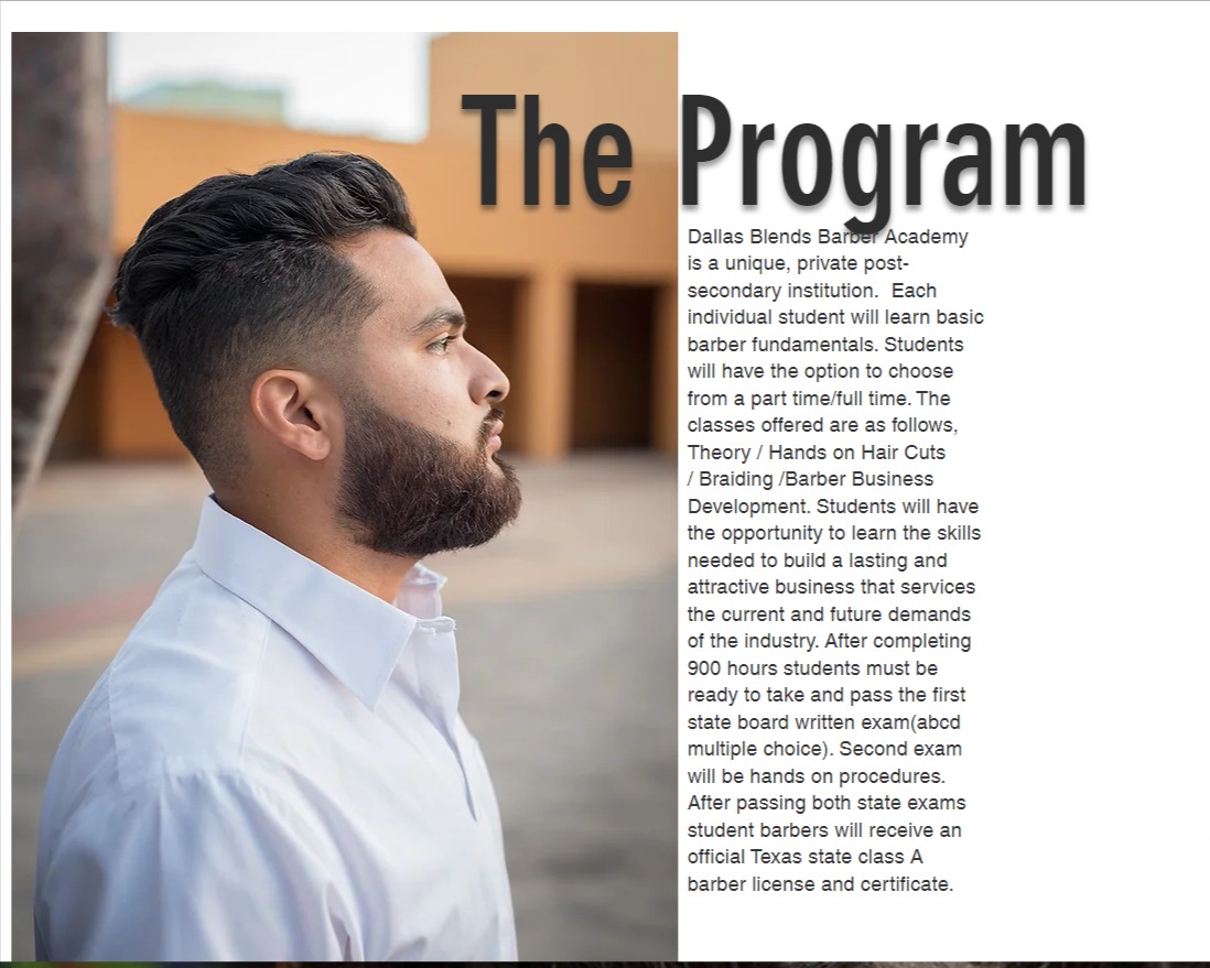 Dallas Blends Barber Academy