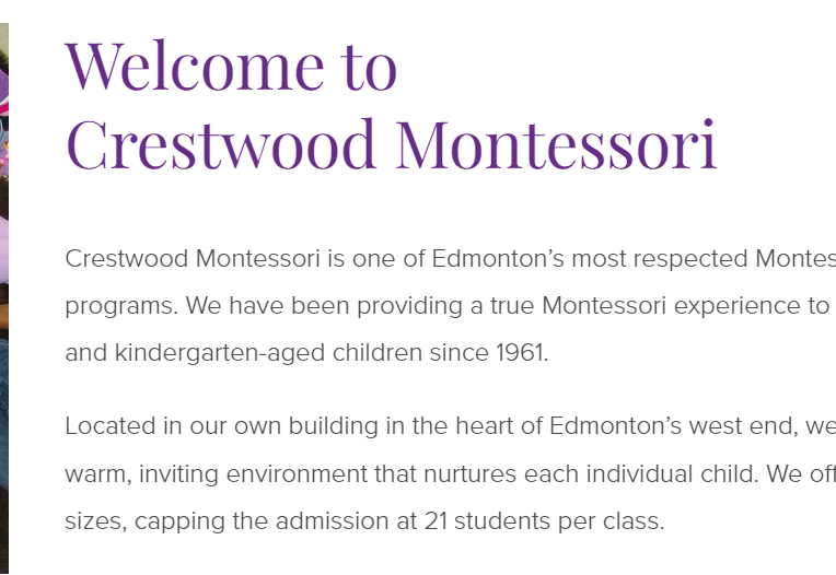 Crestwood Montessori School
