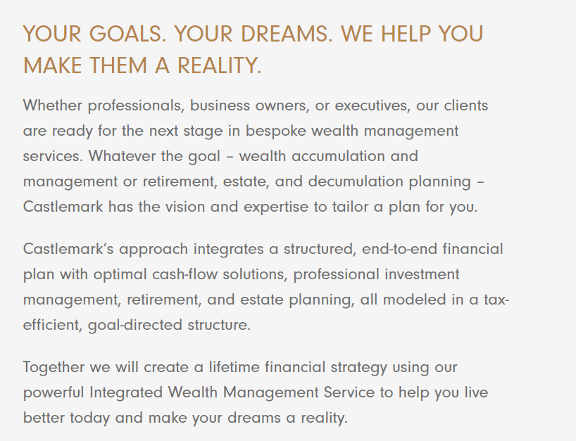 Castlemark Wealth Management Inc.