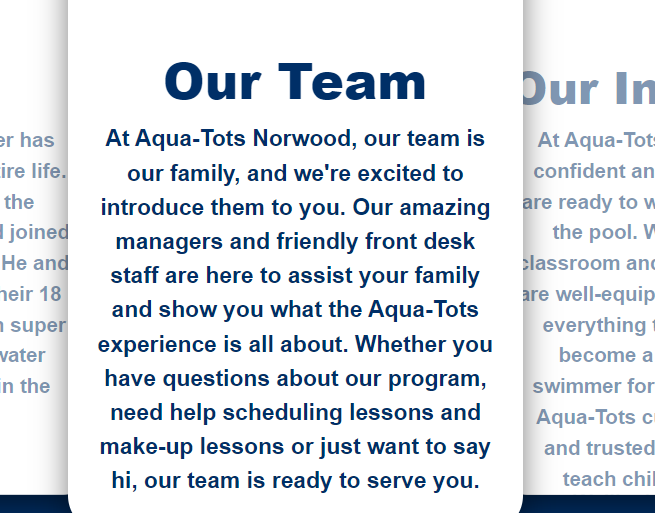 Aqua-Tots Swim Schools Norwood