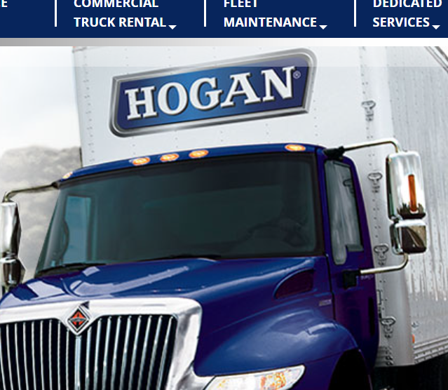 Hogan truck discount rental near me