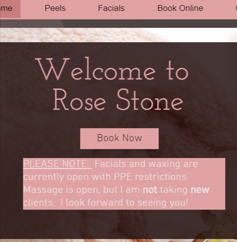 Rose Stone Skin Care & Massage