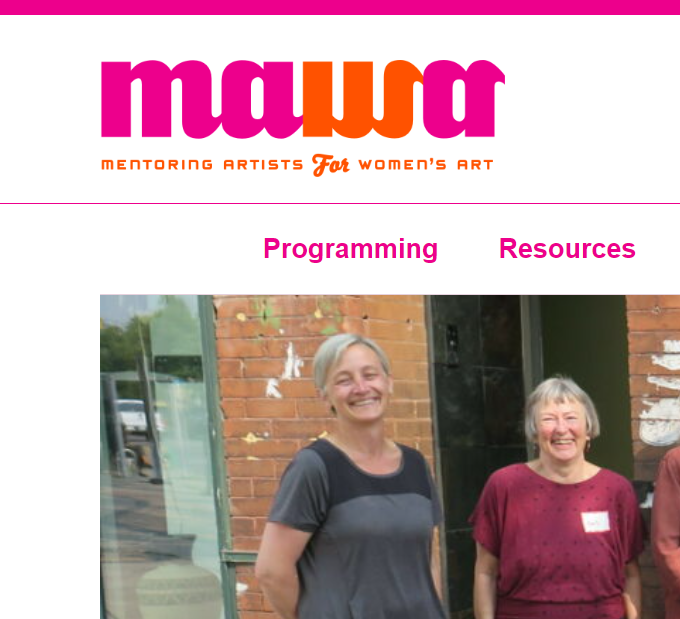 Mentoring Artists for Women's Art